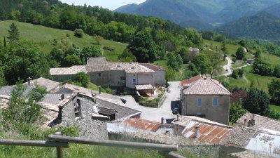 Le village vu d'en haut