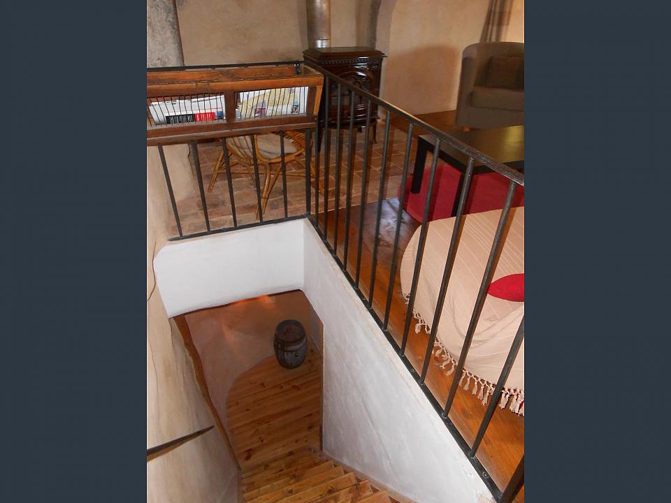 Access to the bedrooms