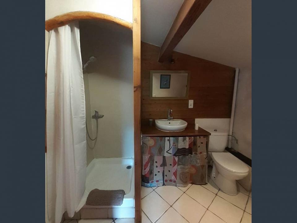 The shower room